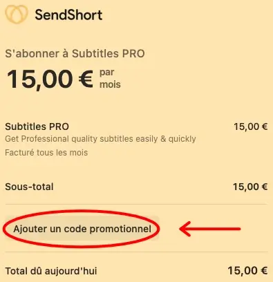 ajouter-code-promo-sendshort-1 Ajouter un code promotionnel SendShort