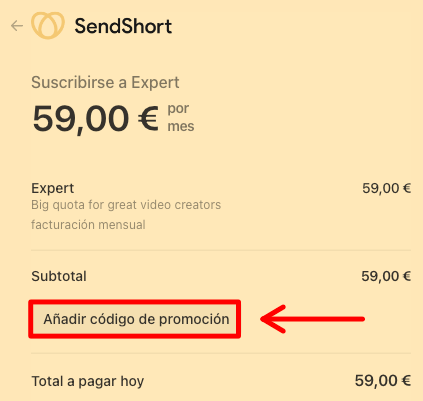 anadir-codigo-promocional-sendshort Añadir código de promoción SendShort