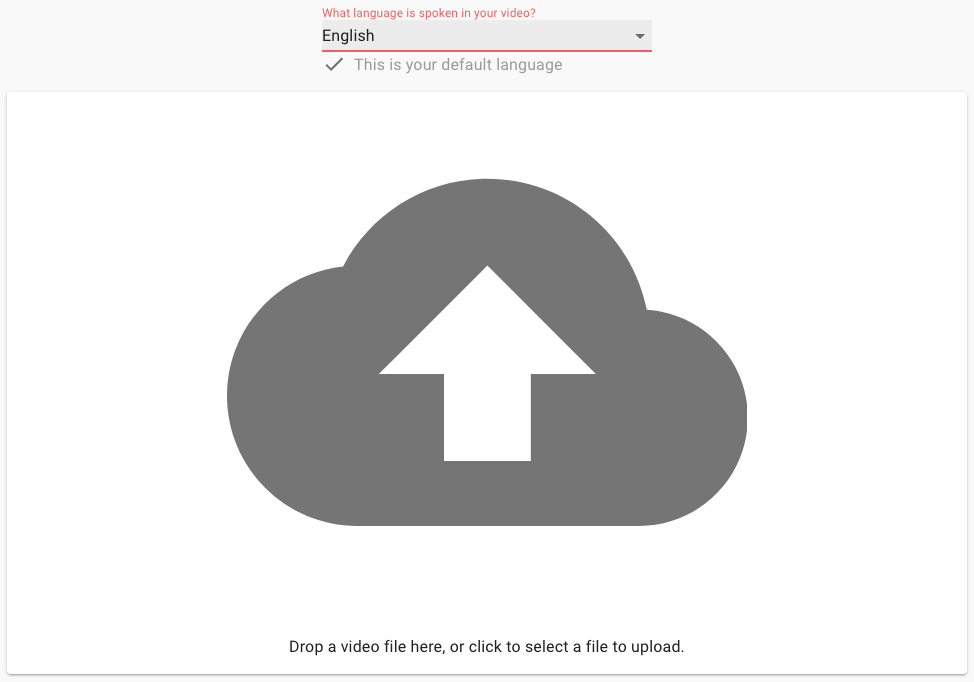 zubtitle-upload mise en ligne d'une vidéo sur zubtitle